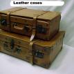 suitcase leather